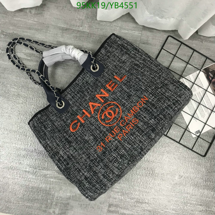 Chanel Bag-(4A)-Deauville Tote- Code: YB4551 $: 95USD