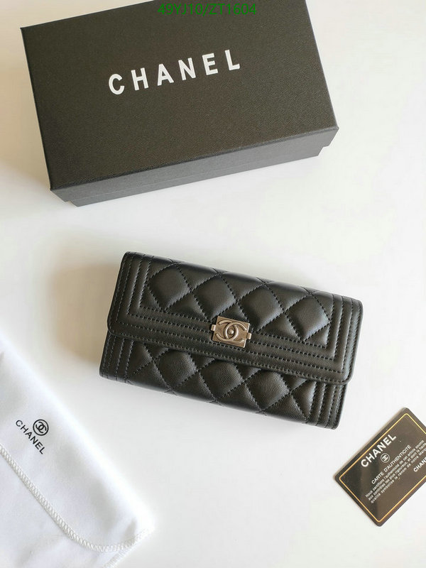 Chanel Bag-(4A)-Wallet- Code: ZT1604 $: 49USD