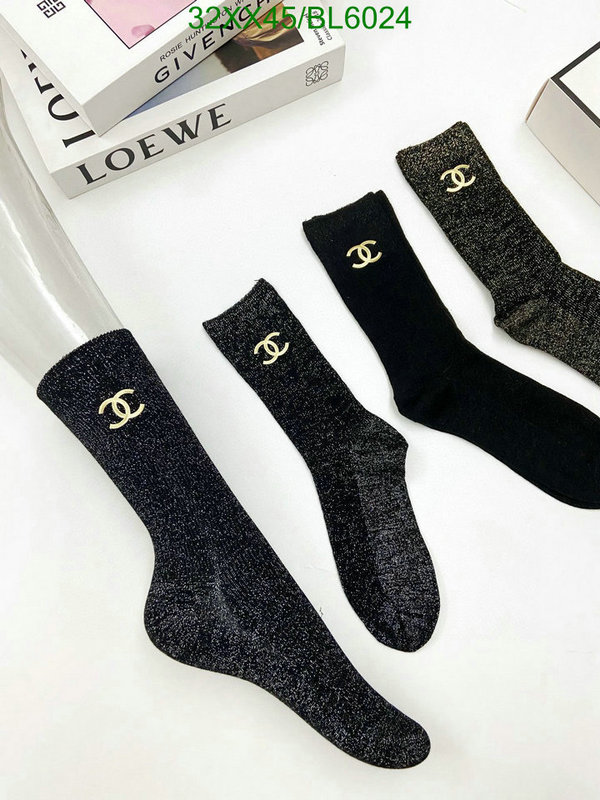 Sock-Chanel Code: BL6024 $: 32USD