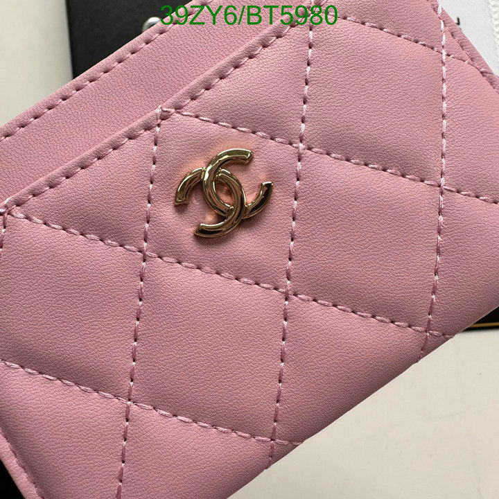 Chanel Bag-(4A)-Wallet- Code: BT5980 $: 39USD