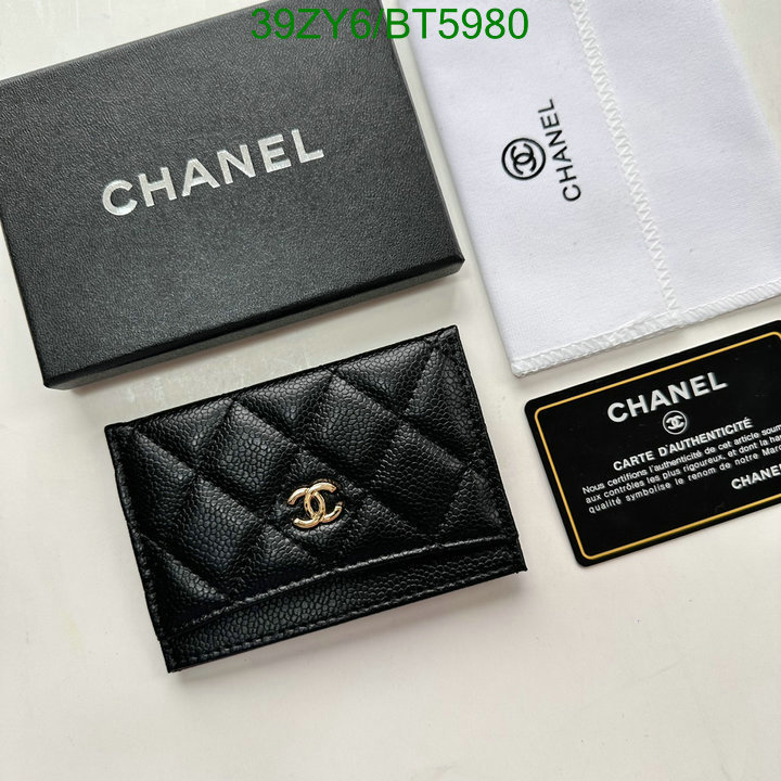 Chanel Bag-(4A)-Wallet- Code: BT5980 $: 39USD