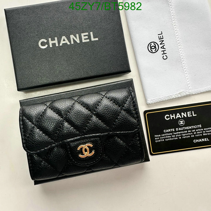 Chanel Bag-(4A)-Wallet- Code: BT5982 $: 45USD