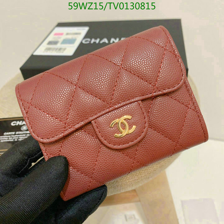 Chanel Bag-(4A)-Wallet- Code: TV0130815 $: 59USD