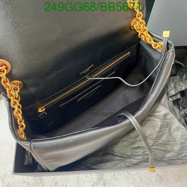 YSL Bag-(Mirror)-Crossbody- Code: BB5671 $: 249USD