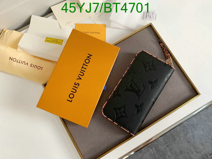 LV Bag-(4A)-Wallet- Code: BT4701 $: 45USD