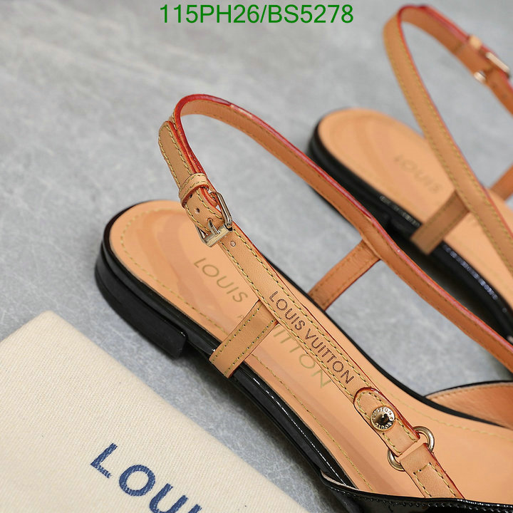 Women Shoes-LV Code: BS5278 $: 115USD