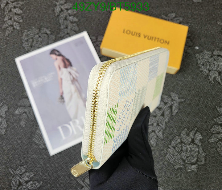 LV Bag-(4A)-Wallet- Code: BT5933 $: 49USD