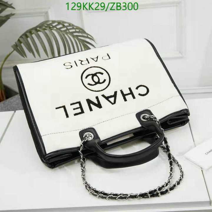 Chanel Bag-(4A)-Deauville Tote- Code: ZB300 $: 129USD