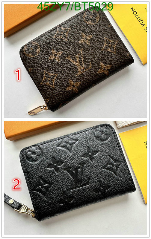 LV Bag-(4A)-Wallet- Code: BT5929 $: 45USD