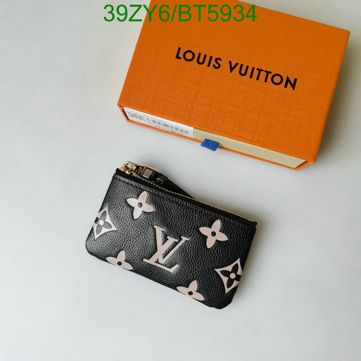 LV Bag-(4A)-Wallet- Code: BT5934 $: 39USD