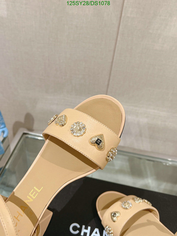 Women Shoes-Chanel Code: DS1078 $: 125USD