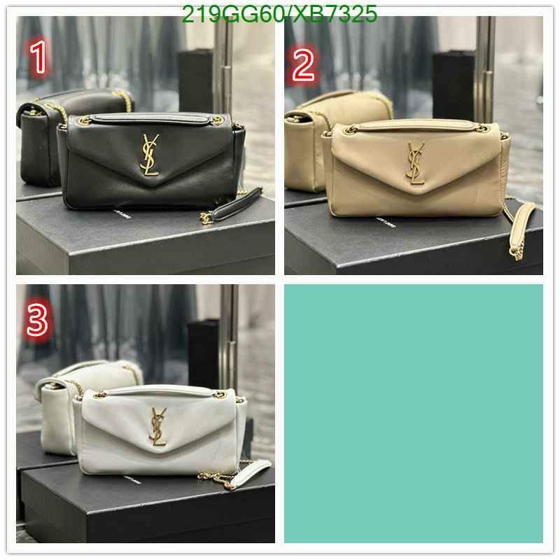 YSL Bag-(Mirror)-Diagonal- Code: XB7325 $: 219USD