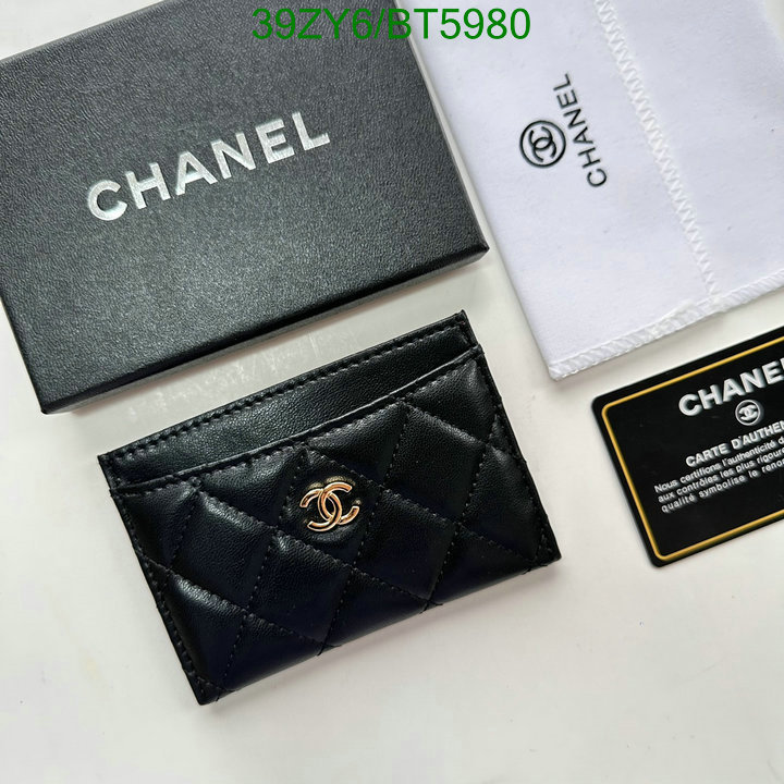 Chanel Bag-(4A)-Wallet- Code: BT5980 $: 39USD