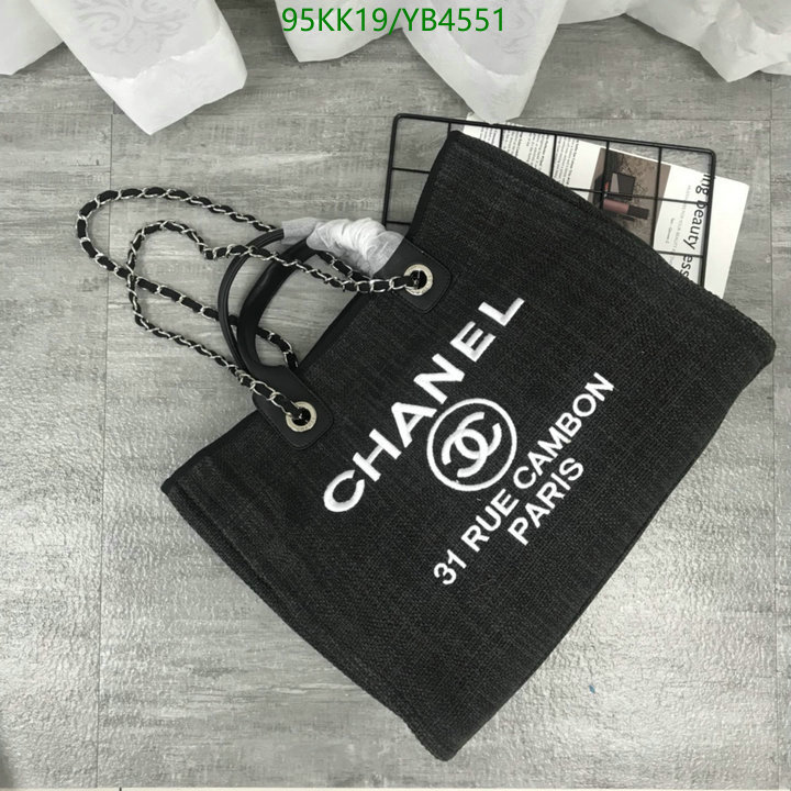 Chanel Bag-(4A)-Deauville Tote- Code: YB4551 $: 95USD