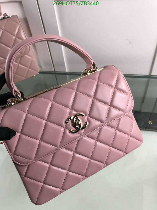 Chanel Bag-(Mirror)-Handbag- Code: ZB3440 $: 269USD
