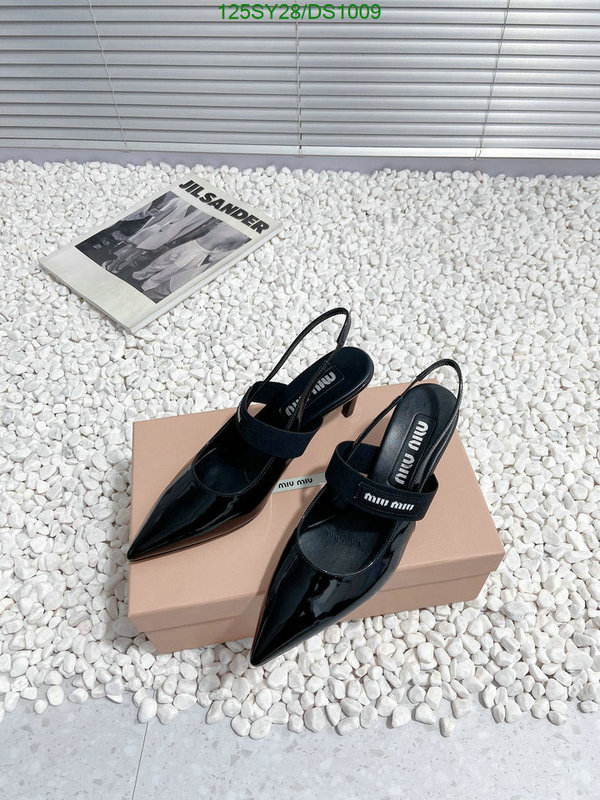 Women Shoes-Miu Miu Code: DS1009 $: 125USD