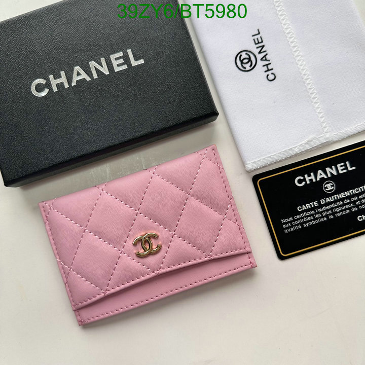 Chanel Bag-(4A)-Wallet- Code: BT5980 $: 39USD