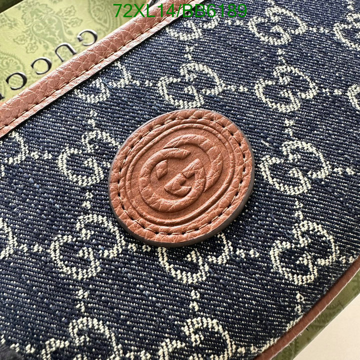 Gucci Bag-(4A)-Handbag- Code: BB6189 $: 72USD