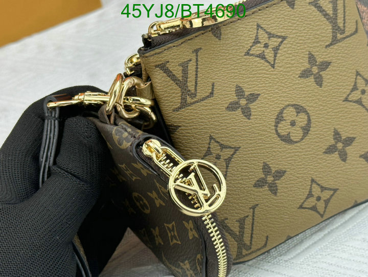 LV Bag-(4A)-Wallet- Code: BT4690 $: 45USD