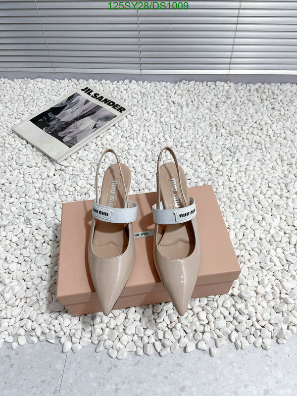 Women Shoes-Miu Miu Code: DS1009 $: 125USD