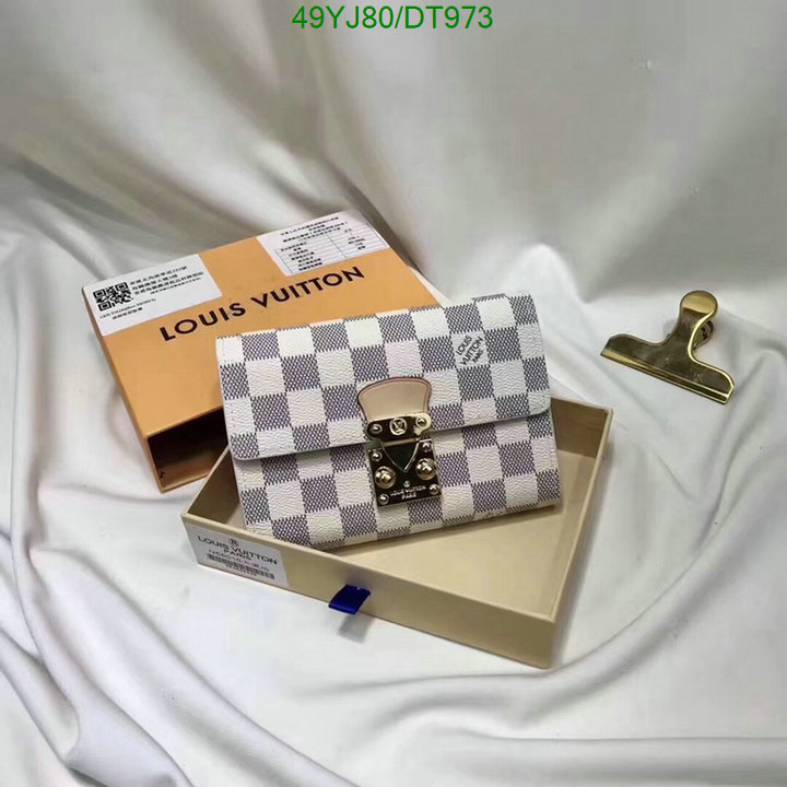 LV Bag-(4A)-Wallet- Code: DT973 $: 49USD
