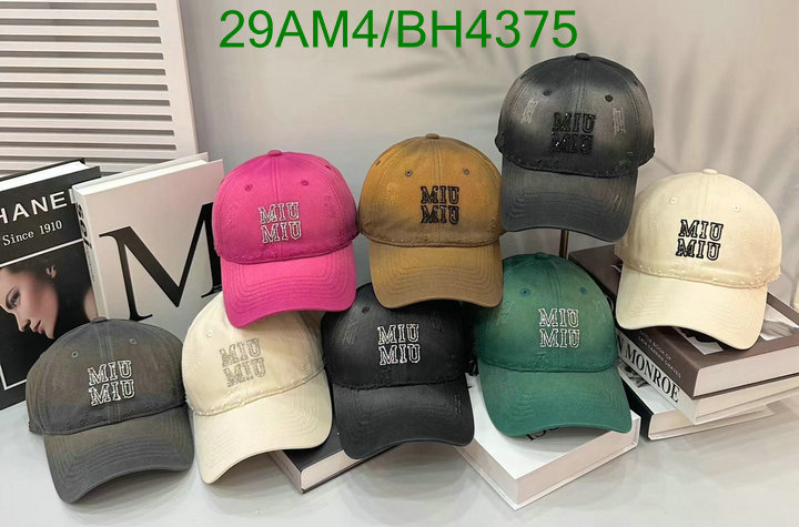 Cap-(Hat)-Miu Miu Code: BH4375 $: 29USD