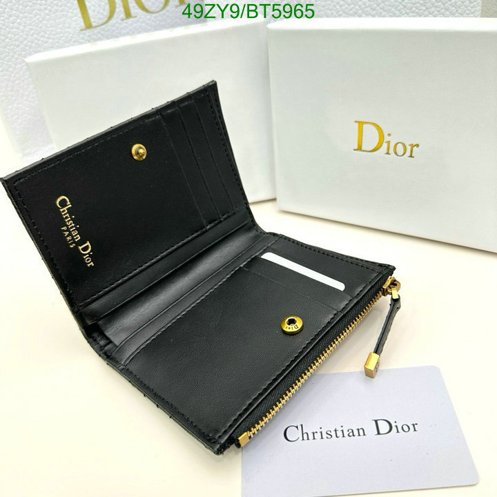 Dior Bag-(4A)-Wallet- Code: BT5965 $: 49USD