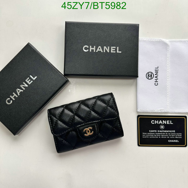 Chanel Bag-(4A)-Wallet- Code: BT5982 $: 45USD