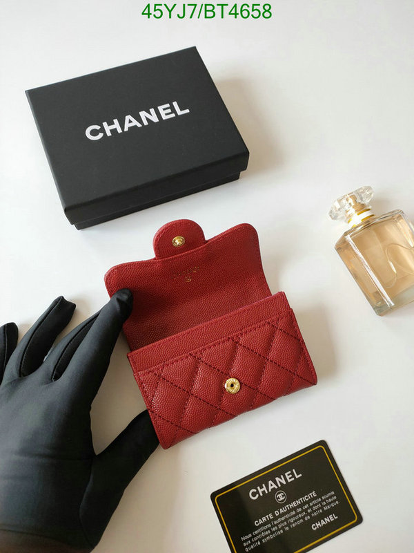 Chanel Bag-(4A)-Wallet- Code: BT4658 $: 45USD