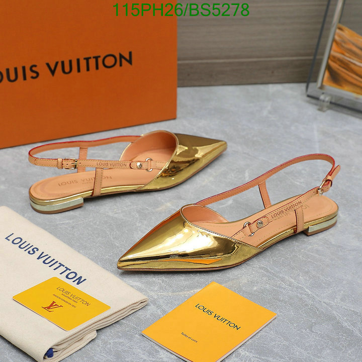 Women Shoes-LV Code: BS5278 $: 115USD