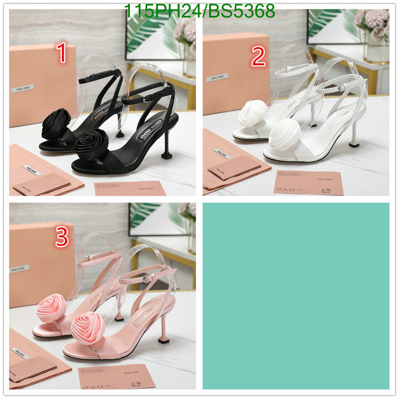 Women Shoes-Miu Miu Code: BS5368 $: 115USD