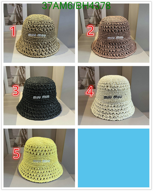 Cap-(Hat)-Miu Miu Code: BH4378 $: 37USD