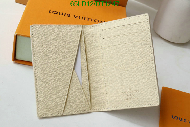 LV Bag-(Mirror)-Wallet- Code: DT1247 $: 65USD