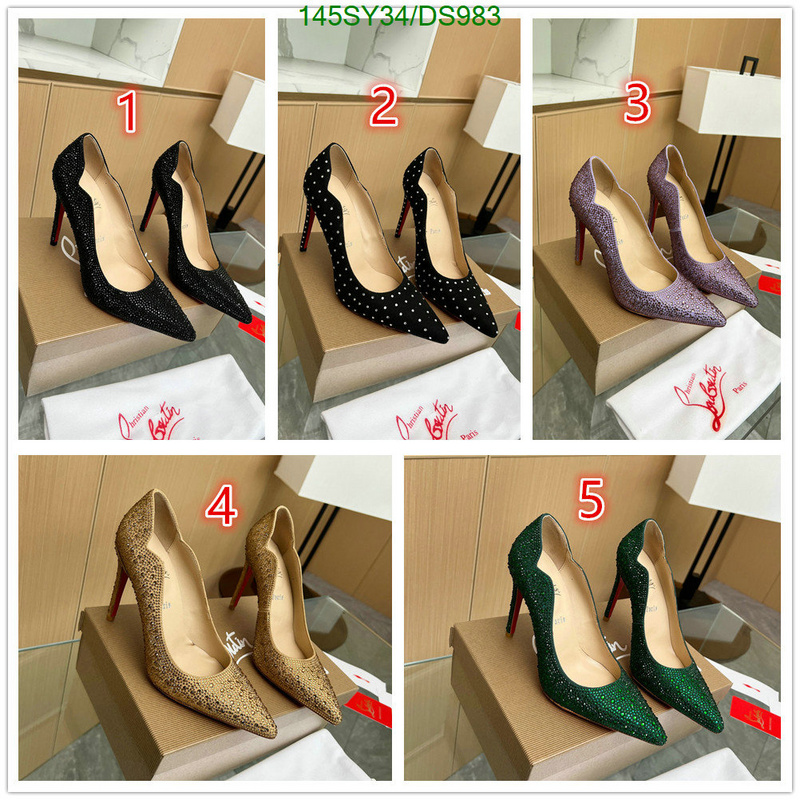 Women Shoes-Christian Louboutin Code: DS983 $: 145USD