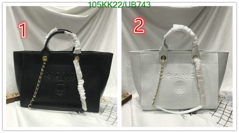 Chanel Bag-(4A)-Deauville Tote- Code: UB743 $: 105USD