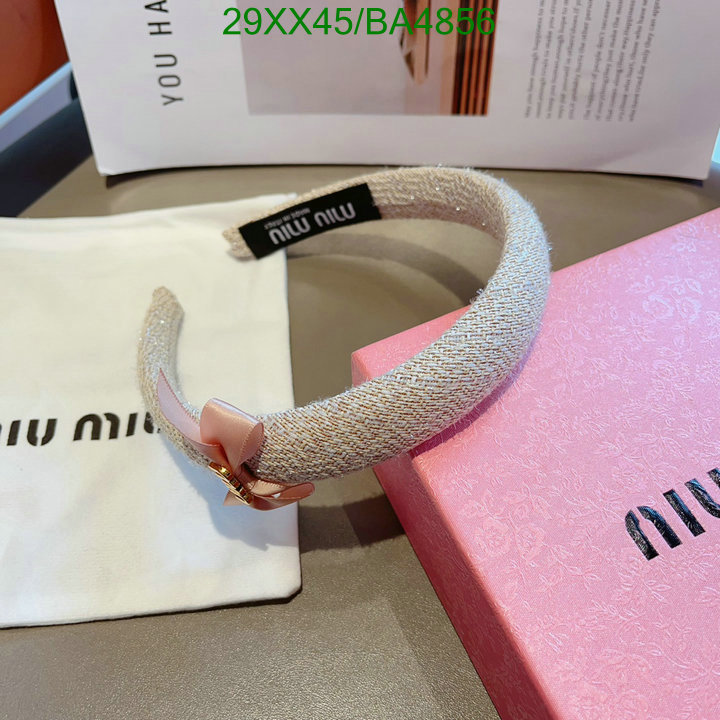 Headband-MIU MIU Code: BA4856 $: 29USD