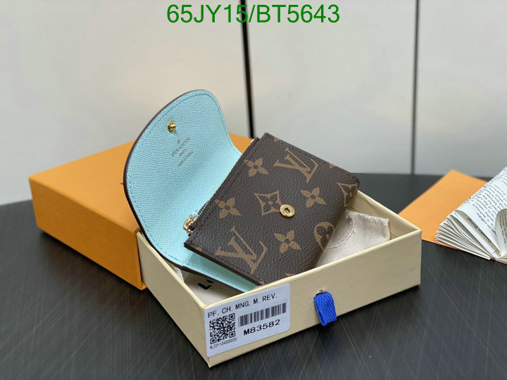 LV Bag-(Mirror)-Wallet- Code: BT5643 $: 65USD