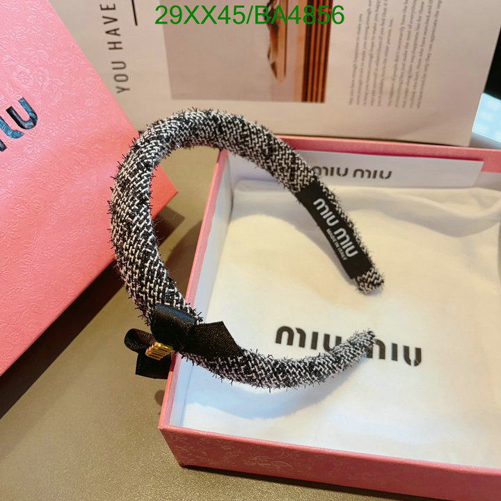 Headband-MIU MIU Code: BA4856 $: 29USD