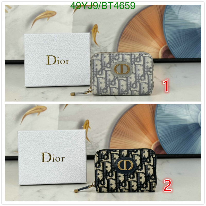 Dior Bag-(4A)-Wallet- Code: BT4659 $: 49USD