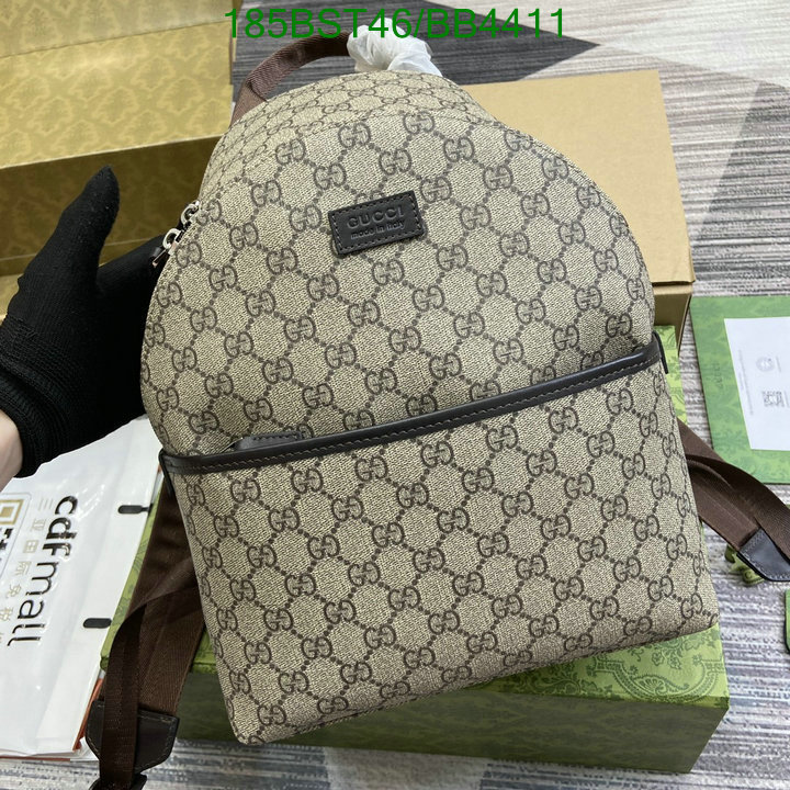 Gucci Bag-(Mirror)-Backpack- Code: BB4411 $: 185USD