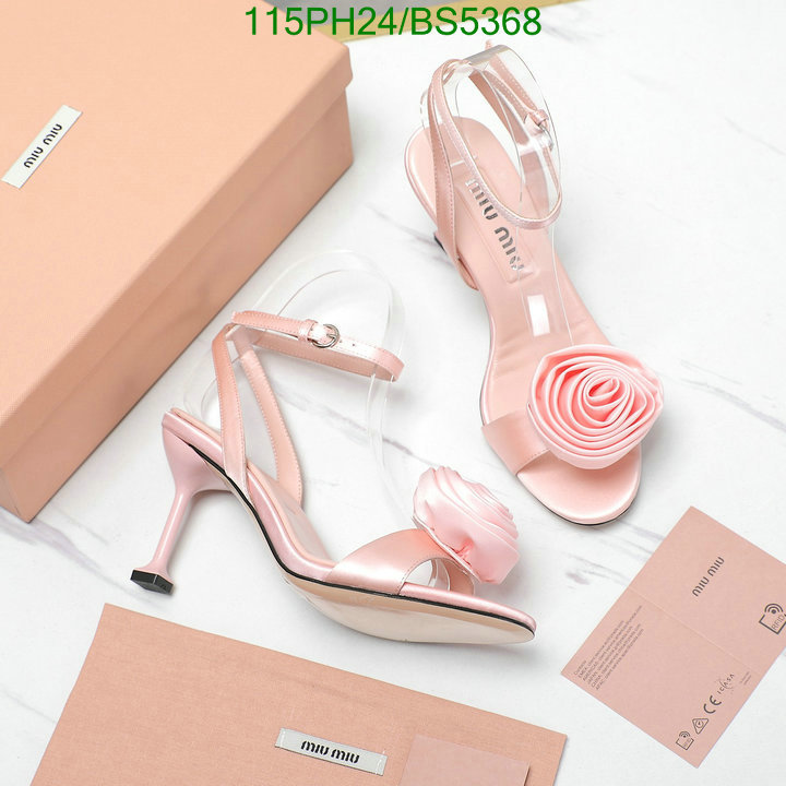Women Shoes-Miu Miu Code: BS5368 $: 115USD