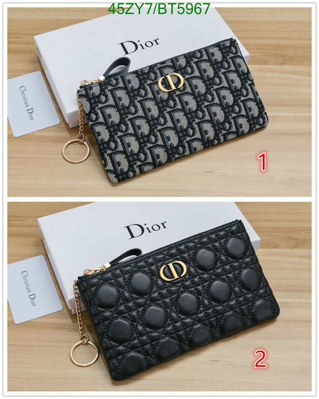 Dior Bag-(4A)-Wallet- Code: BT5967 $: 45USD