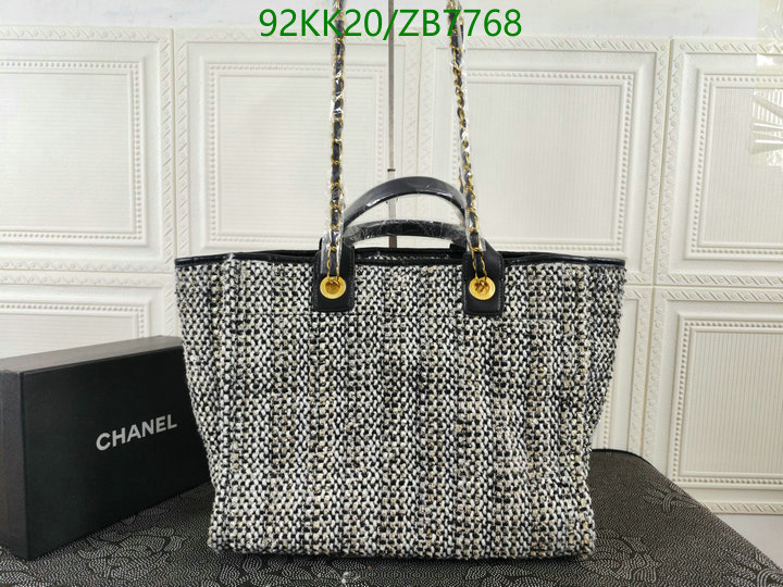 Chanel Bag-(4A)-Deauville Tote- Code: ZB7768 $: 92USD