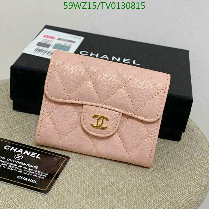 Chanel Bag-(4A)-Wallet- Code: TV0130815 $: 59USD