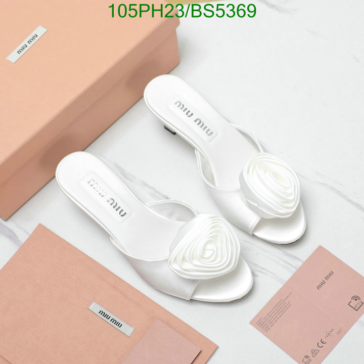 Women Shoes-Miu Miu Code: BS5369 $: 105USD