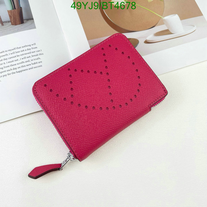 Hermes Bag-(4A)-Wallet- Code: BT4678 $: 49USD