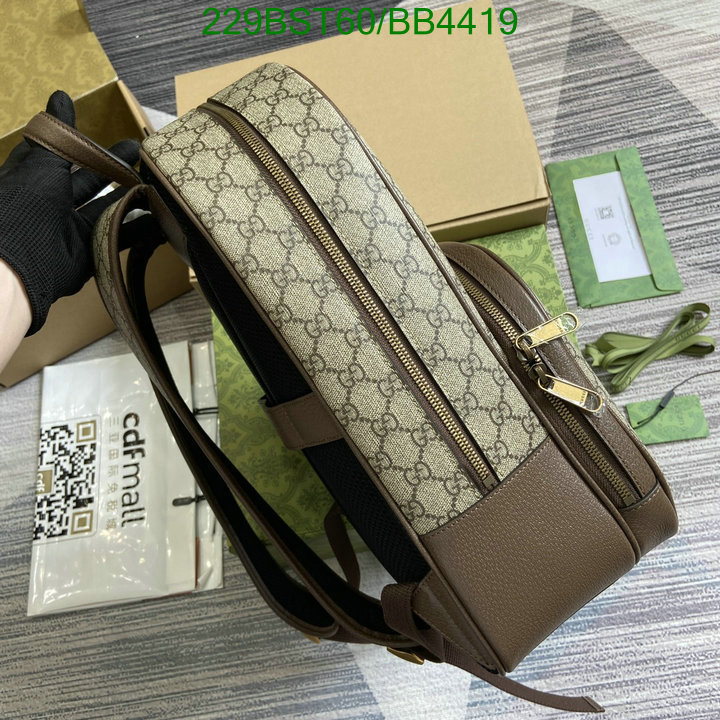 Gucci Bag-(Mirror)-Backpack- Code: BB4419 $: 229USD