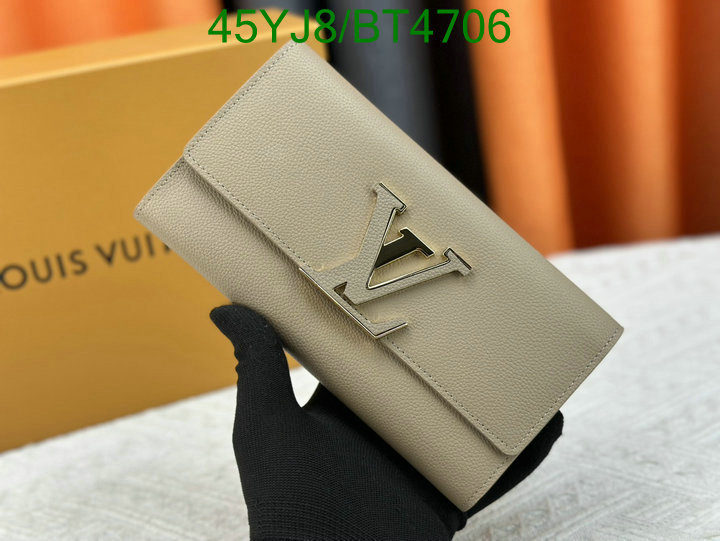 LV Bag-(4A)-Wallet- Code: BT4706 $: 45USD
