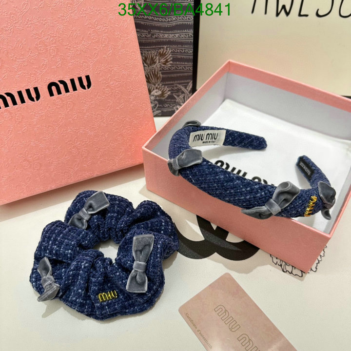 Headband-MIU MIU Code: BA4841 $: 29USD