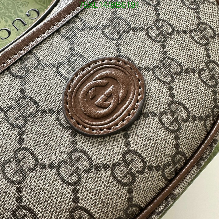 Gucci Bag-(4A)-Handbag- Code: BB6191 $: 75USD